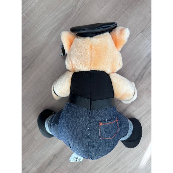 Harley-Davidson‎ Plush Piggy Biker Road Hog Play-By-Play 1993 Collectible - Picture 6 of 6